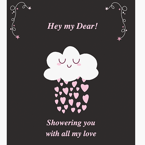 Showering You With Love Valentine's Day eCard